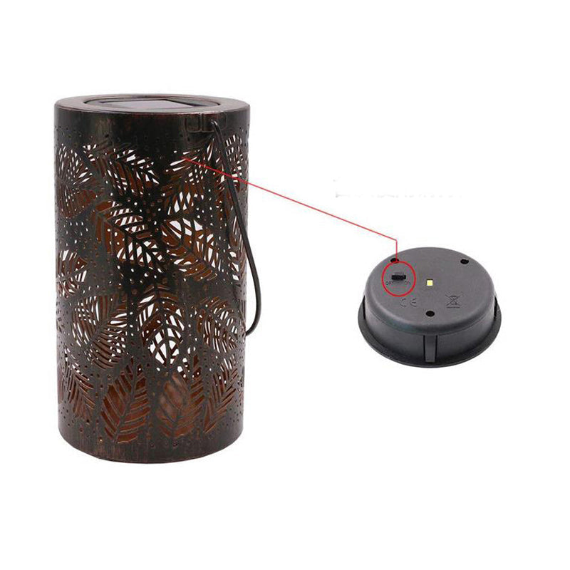 🔥Hot Sale 50% OFF🔥Hanging solar lantern with a perforated design