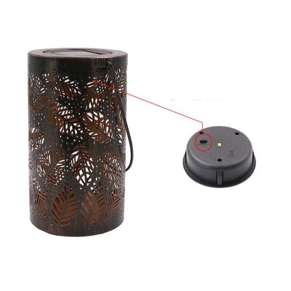 🔥Hot Sale 50% OFF🔥Hanging solar lantern with a perforated design