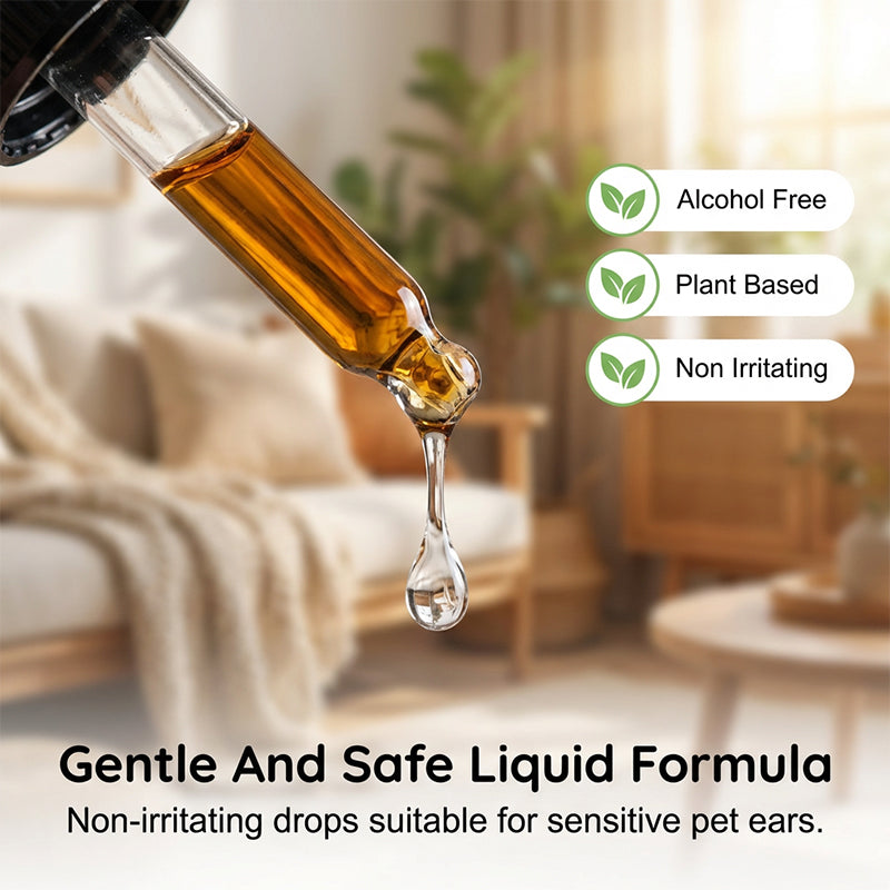 🔥Hot Sale 50% OFF🔥 Natural ear drops for dogs and cats to relieve itching and reduce earwax build-up