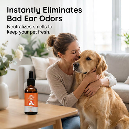🔥Hot Sale 50% OFF🔥 Natural ear drops for dogs and cats to relieve itching and reduce earwax build-up