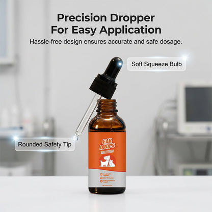 🔥Hot Sale 50% OFF🔥 Natural ear drops for dogs and cats to relieve itching and reduce earwax build-up