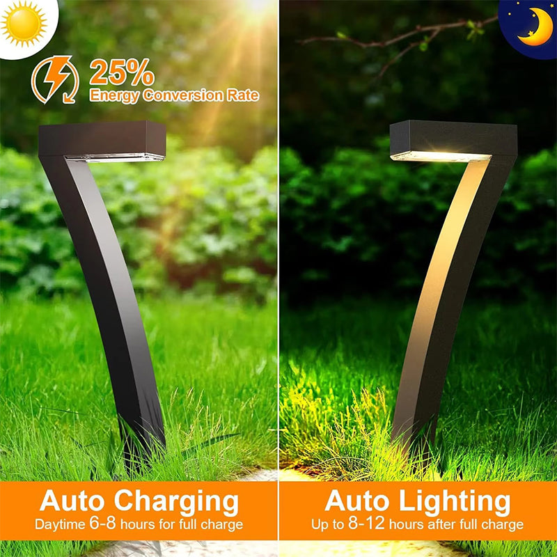 ⏳Limited-time 50% discount⏰Creative, waterproof solar path lights🏡💡