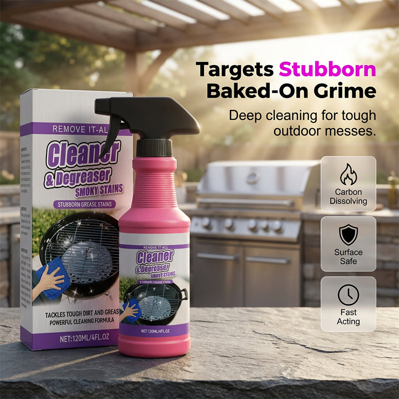 🔥HOT SALE 49% OFF 🔥 Fast-Acting Heavy-Duty Grill Degreaser Spray